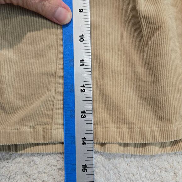 NWT Le Lis Pleated Corduroy Flared Miniskirt Sz M Preppy Light Academia - Picture 3 of 8